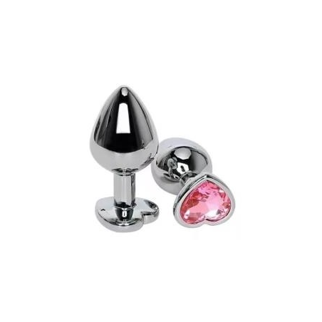 PLUG ANAL DIAMOND HEART