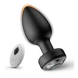 Plug Anal Vibrador A Control Remoto